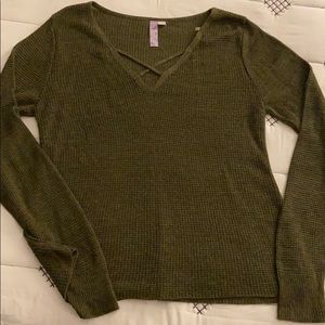 Dark Green long sleeve